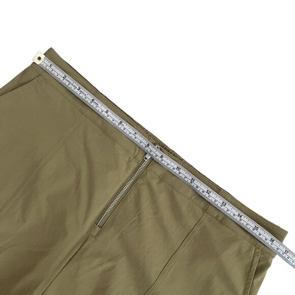 Bandier Womens‎ Quincy Cargo Wide Leg Pants Tan Size Medium Utility Streetwear - Picture 9 of 13